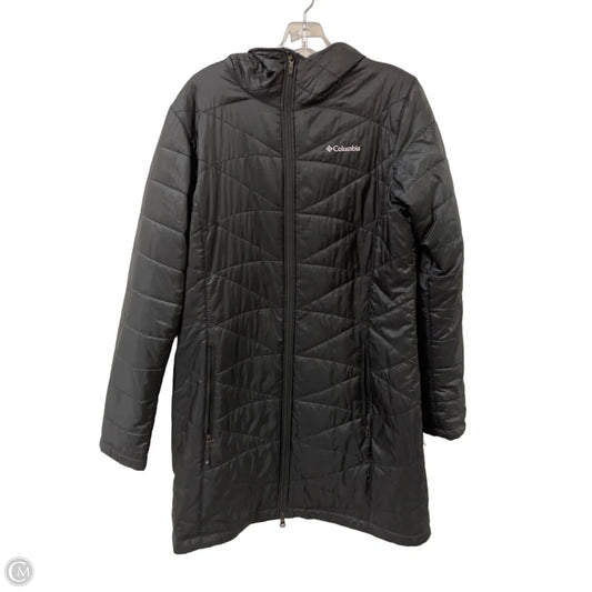 Coat Puffer & Quilted By Columbia In Black, Size: L