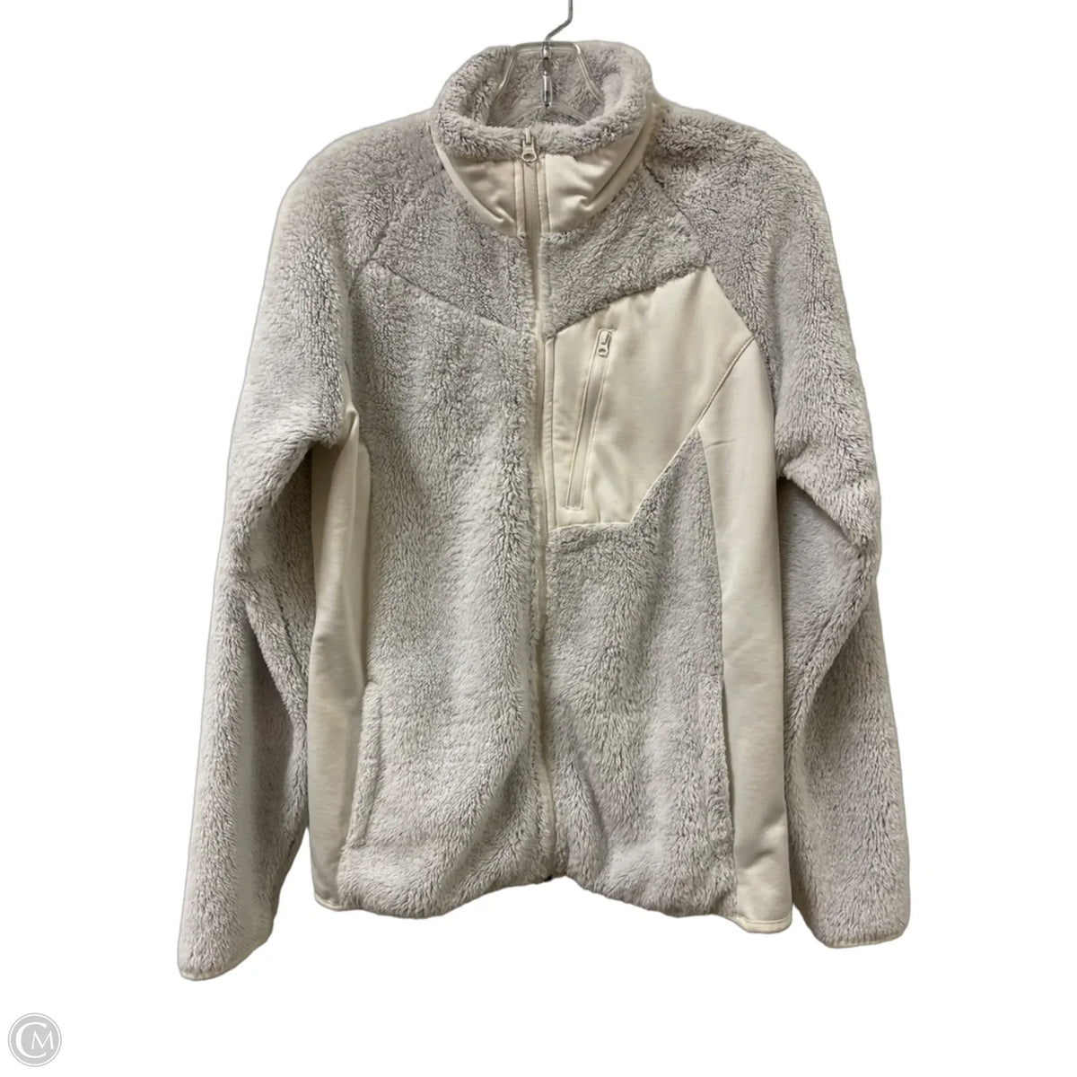 Jacket Fleece By Columbia In Grey, Size: M
