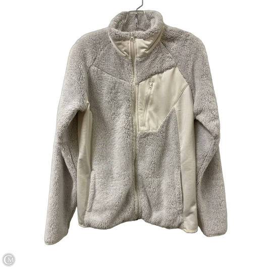 Jacket Fleece By Columbia In Grey, Size: M