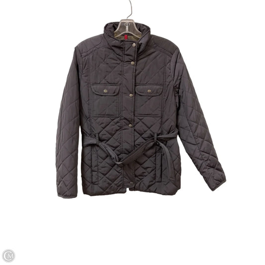 Jacket Puffer & Quilted By Gap In Grey, Size: M