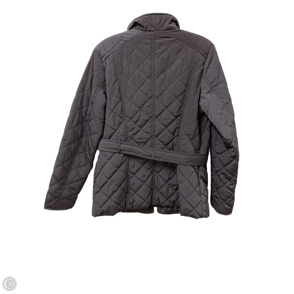Jacket Puffer & Quilted By Gap In Grey, Size: M
