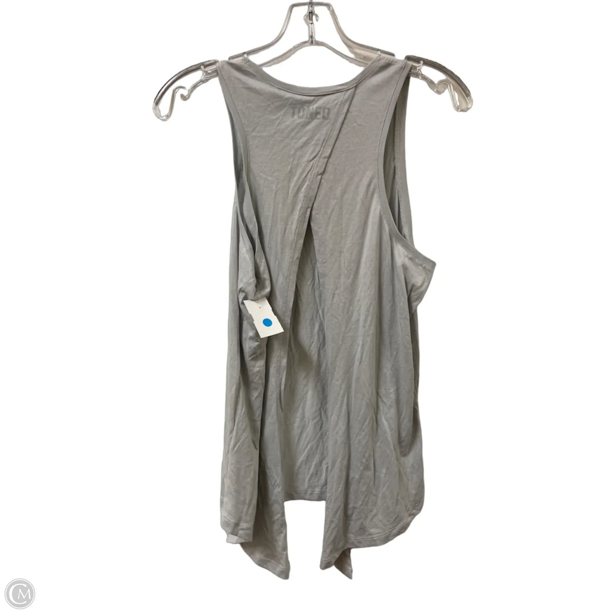 Athletic Tank Top By Clothes Mentor In Grey, Size: M