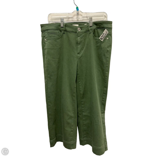 Pants Wide Leg By J. Jill In Green, Size: 10p