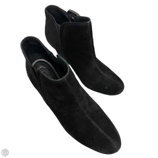 Boots Ankle Heels By Born In Black, Size: 8
