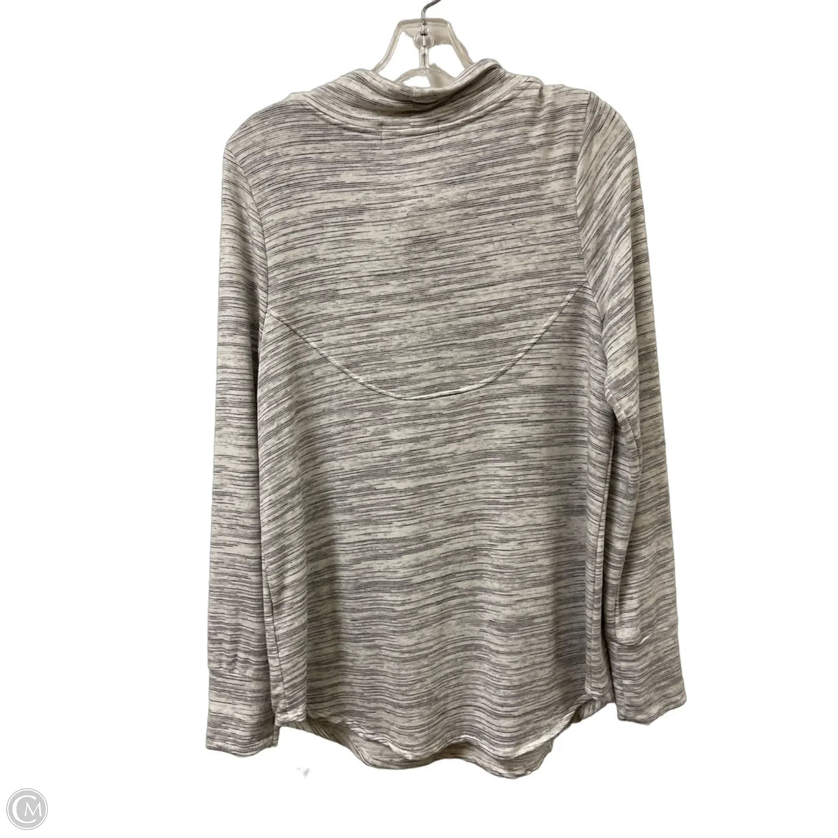 Sweater By Clothes Mentor In Grey, Size: L
