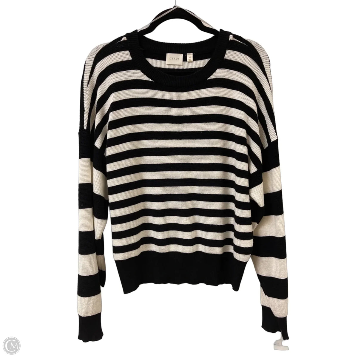 Sweater By Cyrus In Striped Pattern, Size: M