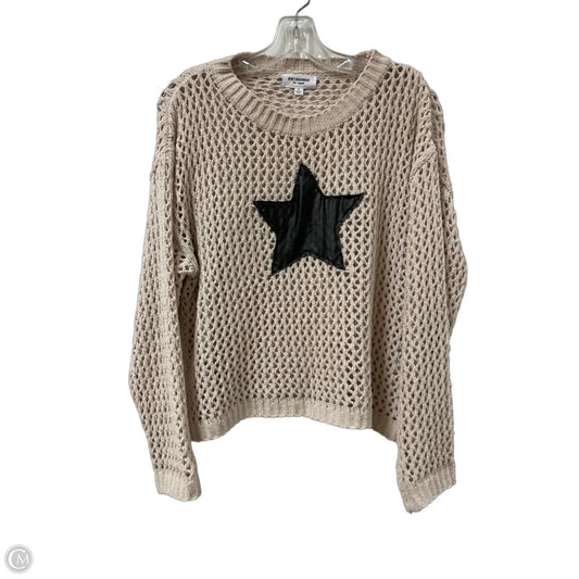 Sweater By Eesome In Tan, Size: S