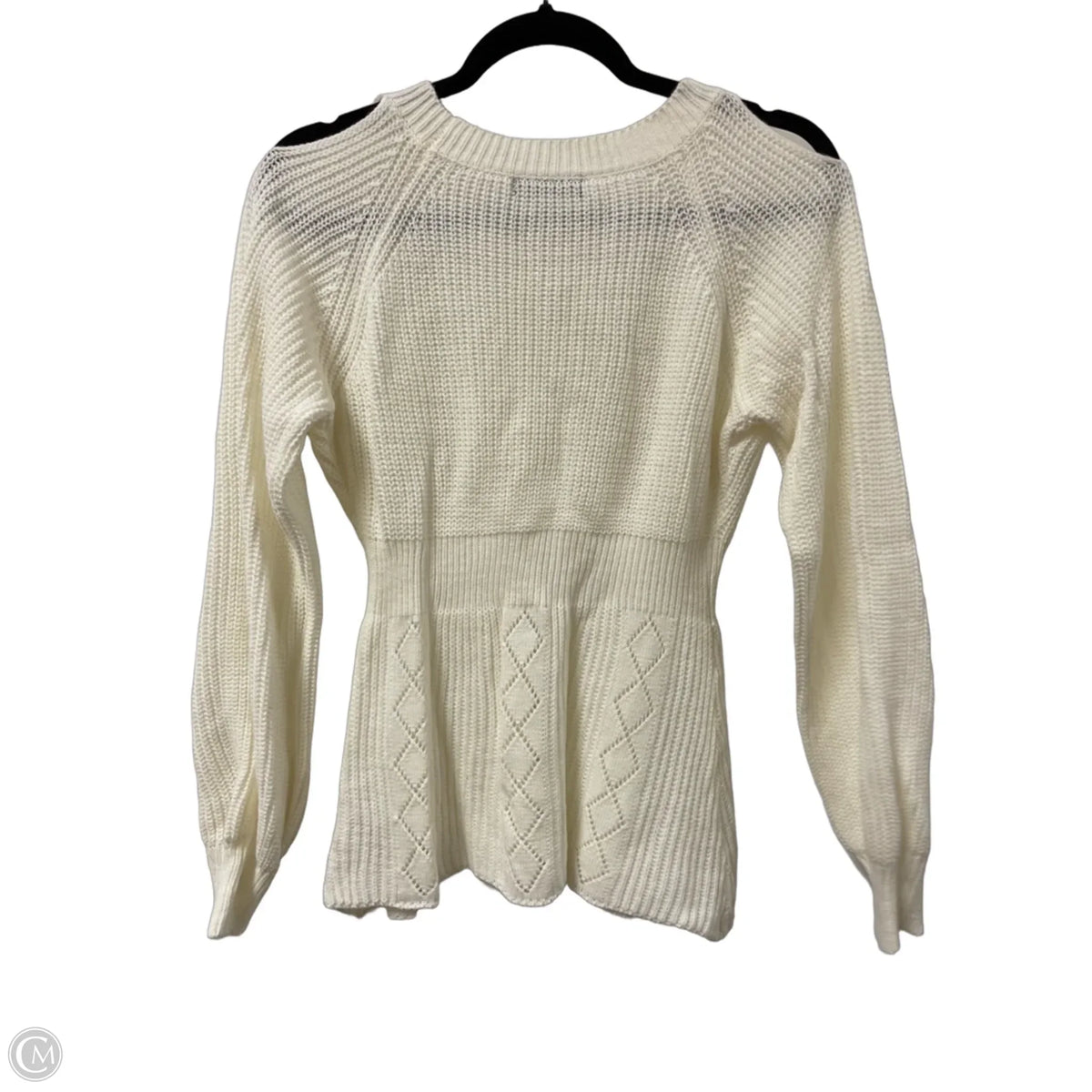 Sweater By Shein In Cream, Size: L