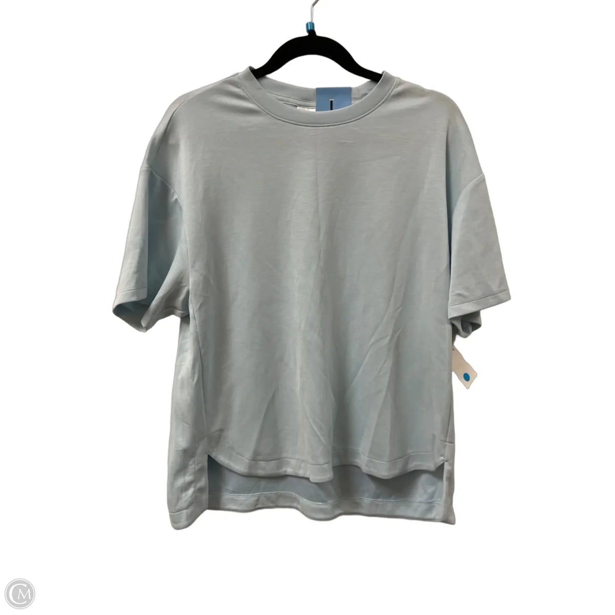 Top Short Sleeve Basic By Members Mark In Blue, Size: L