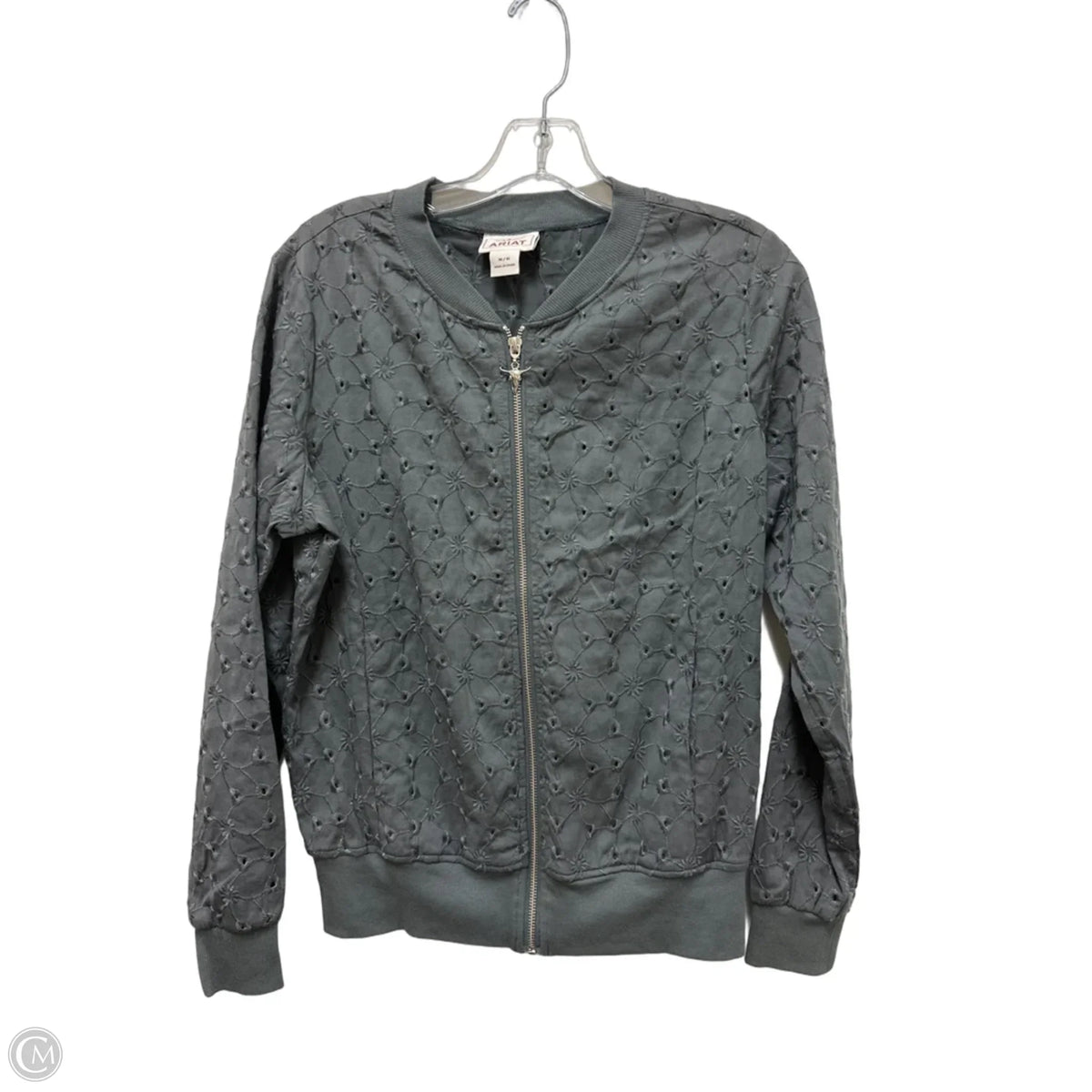 Jacket Other By Ariat In Grey, Size: M