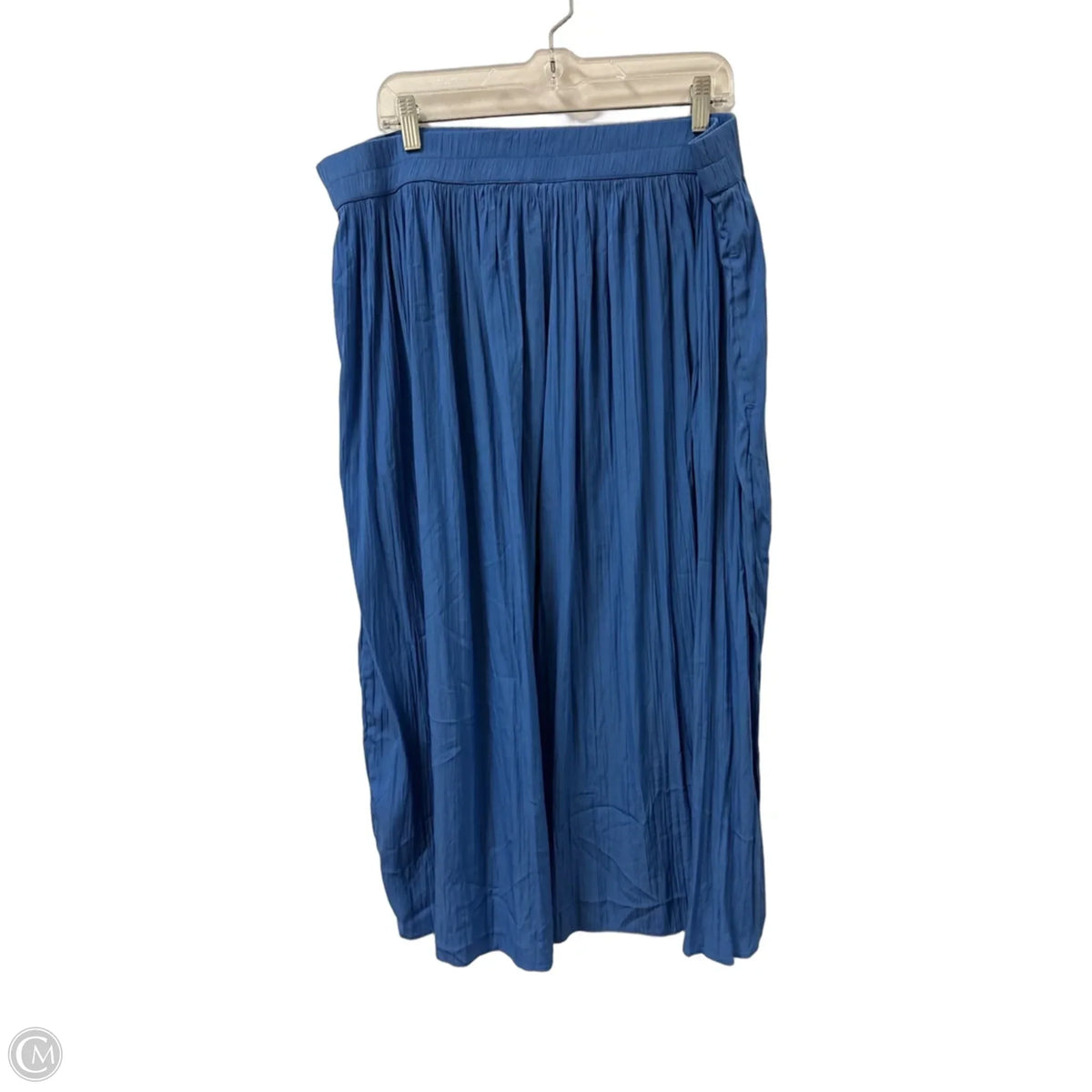 Skirt Maxi By Chicos In Blue, Size: 20