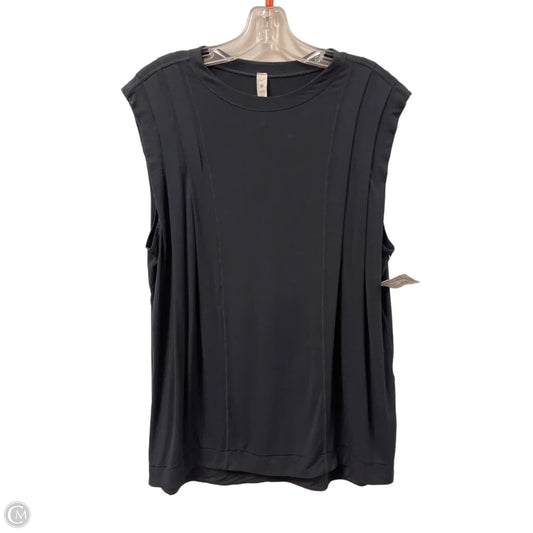 Athletic Tank Top By Lululemon In Black, Size: 6