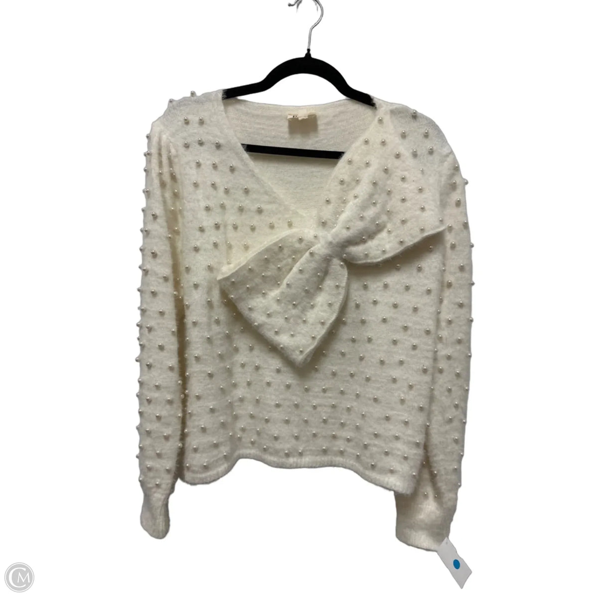 Sweater By Bibi In Cream, Size: L