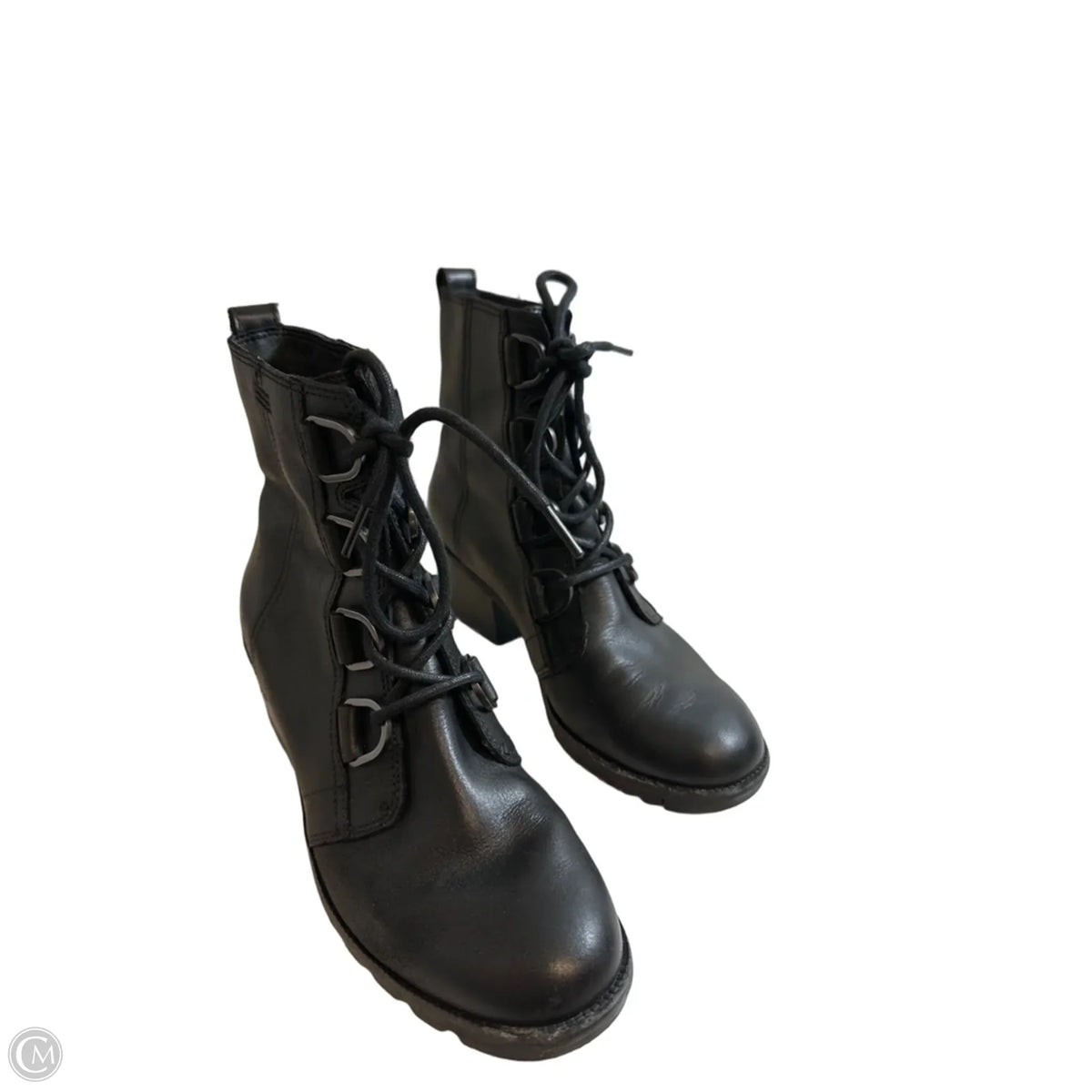 Boots Ankle Heels By Sorel In Black, Size: 8.5