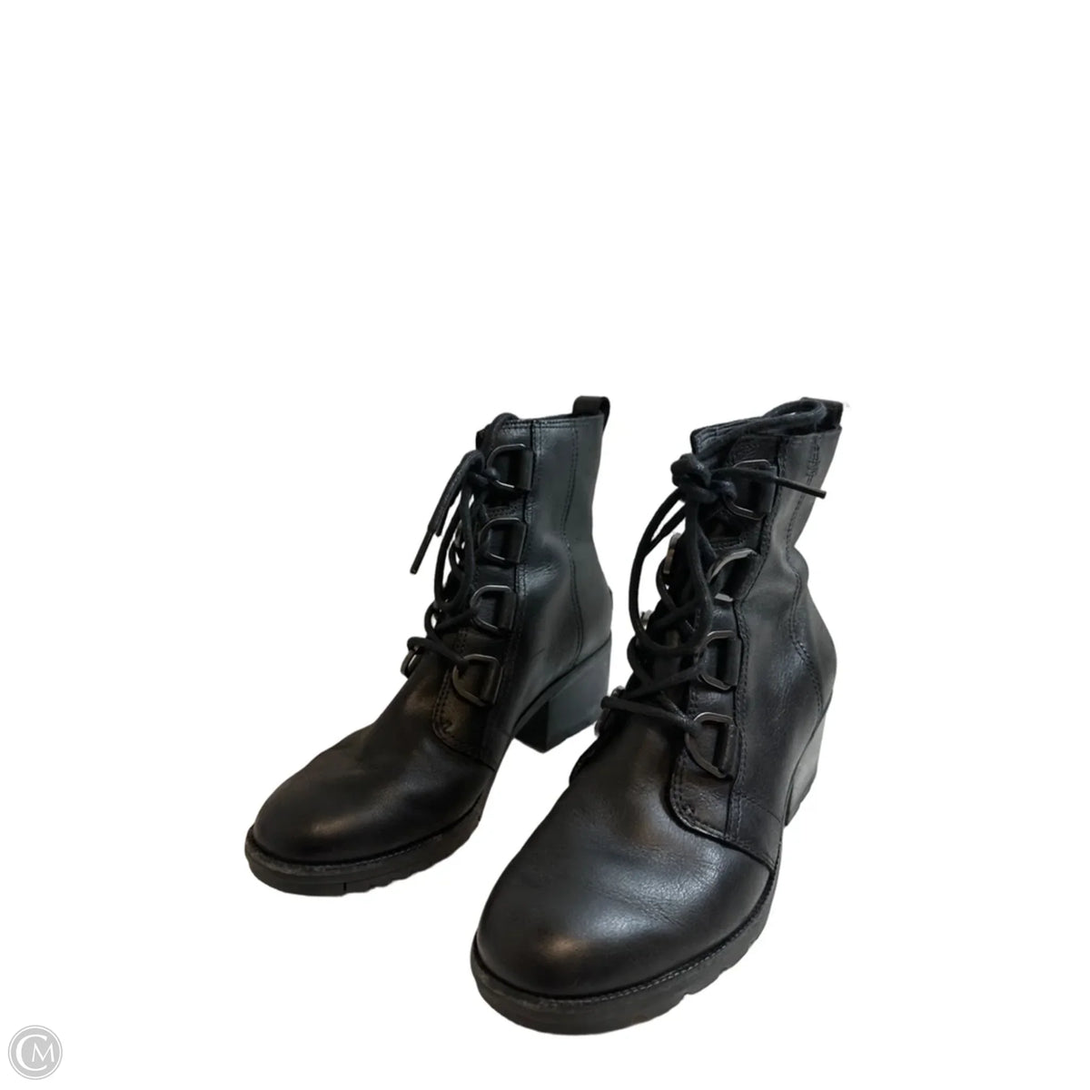 Boots Ankle Heels By Sorel In Black, Size: 8.5