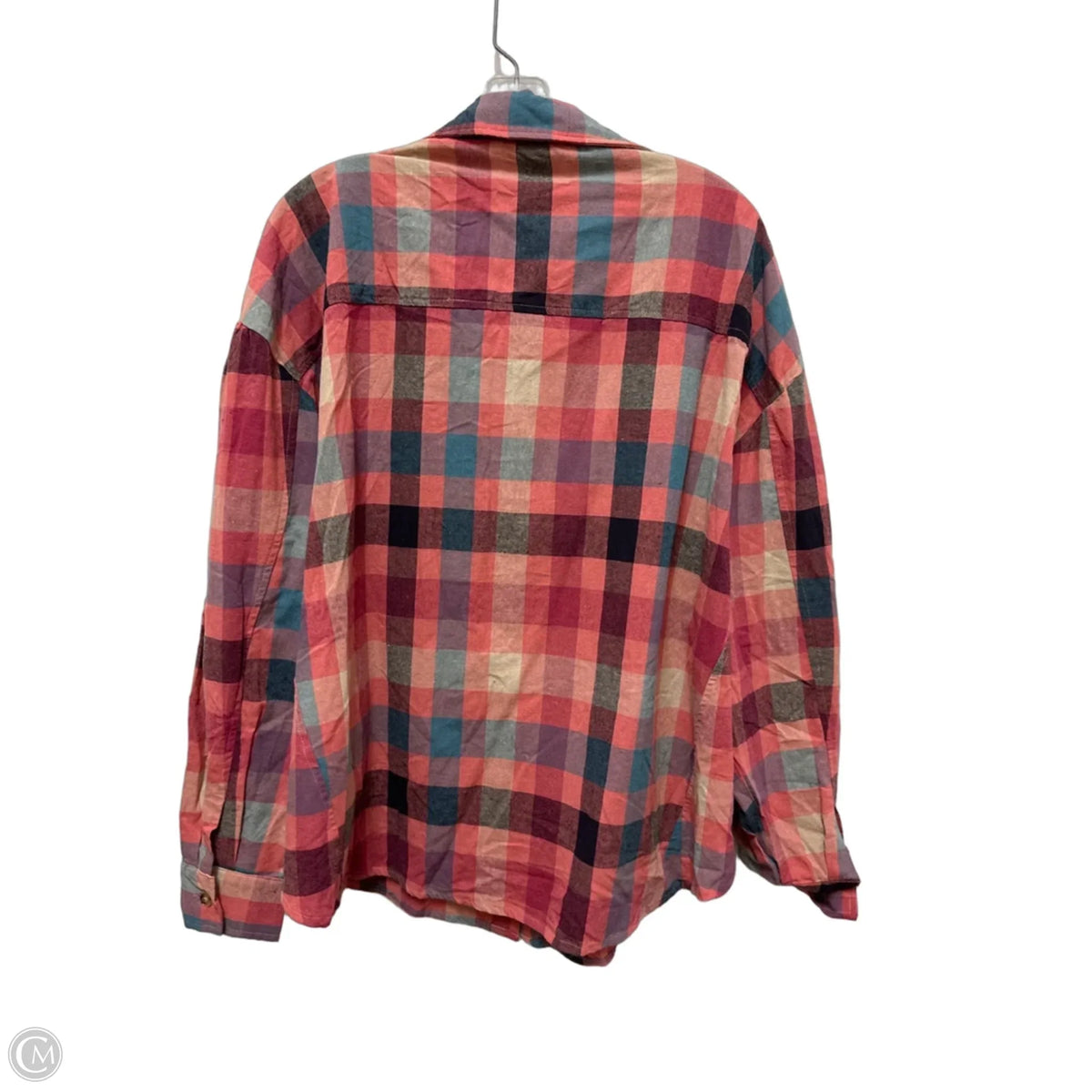 Top Long Sleeve By Haptics In Pink, Size: L