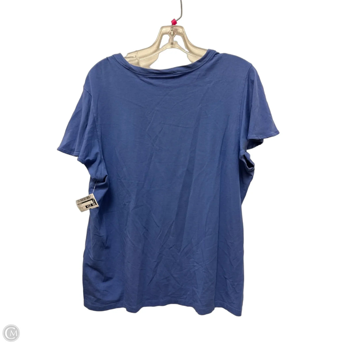 Top Short Sleeve By Chicos In Blue, Size: Xl