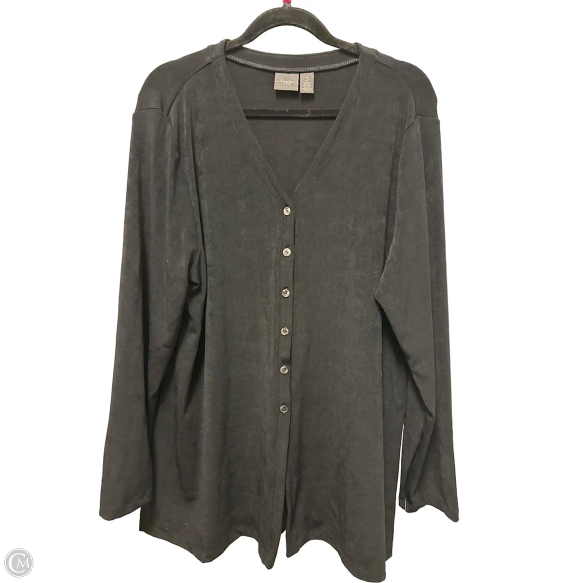 Cardigan By Chicos In Black, Size: Xl