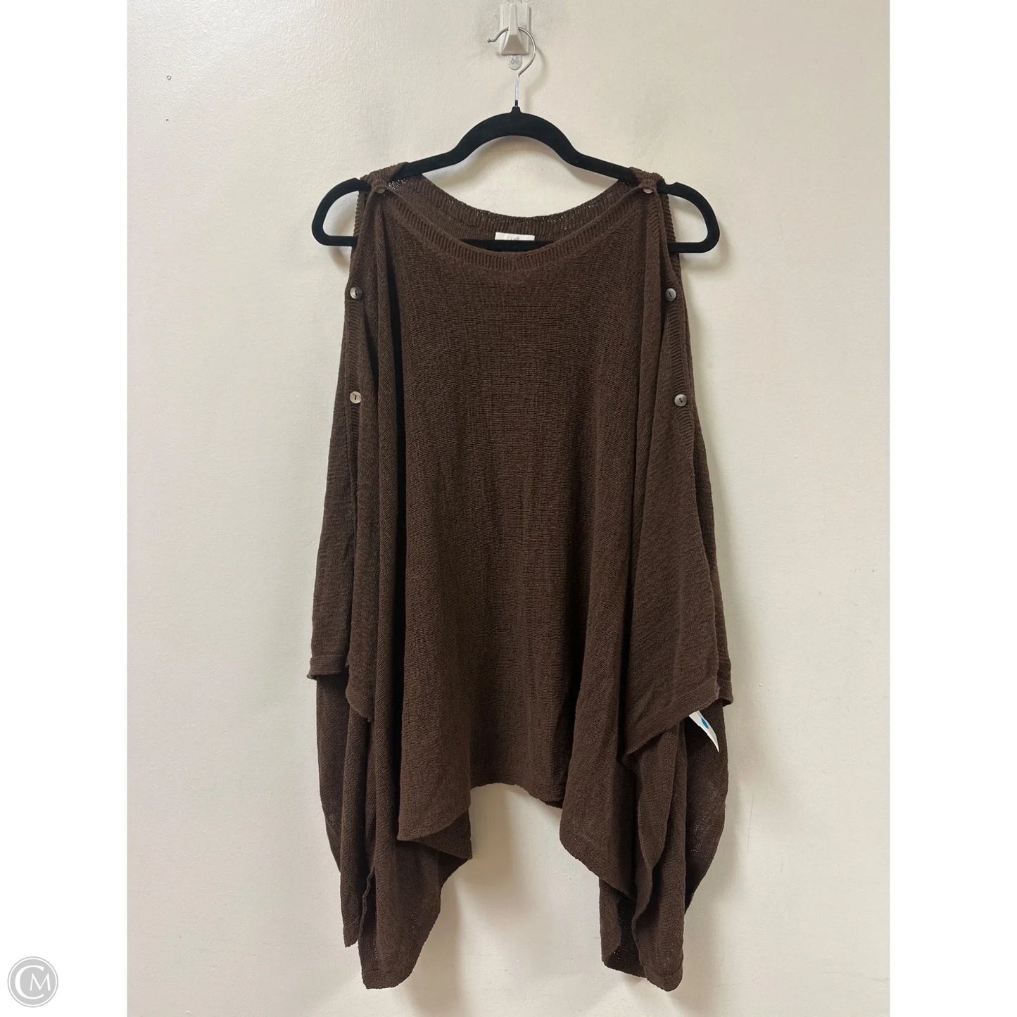 Sweater Cardigan By J. Jill In Brown, Size: M