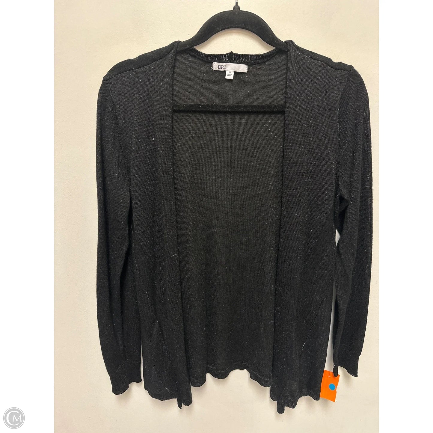 Sweater Cardigan By Dr2 In Black, Size: M