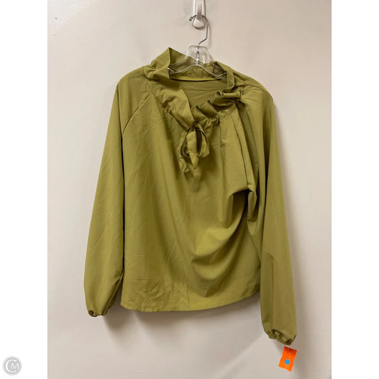 Top Long Sleeve By Clothes Mentor In Green, Size: S