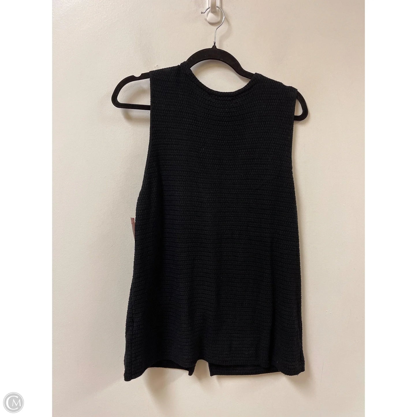 Sweater Short Sleeve By Prettygarden In Black, Size: M