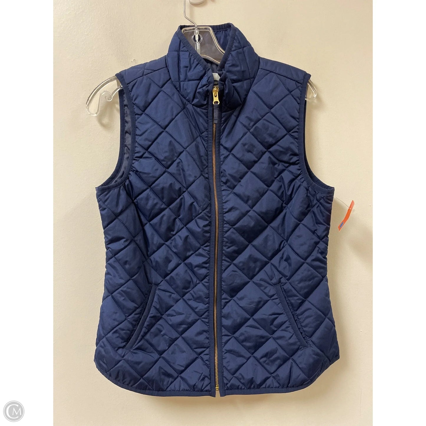 Vest Puffer & Quilted By Old Navy In Navy, Size: S