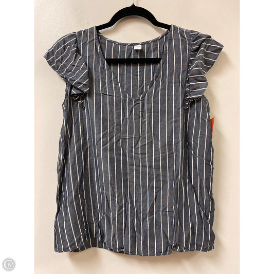 Top Short Sleeve By Old Navy In Navy, Size: S