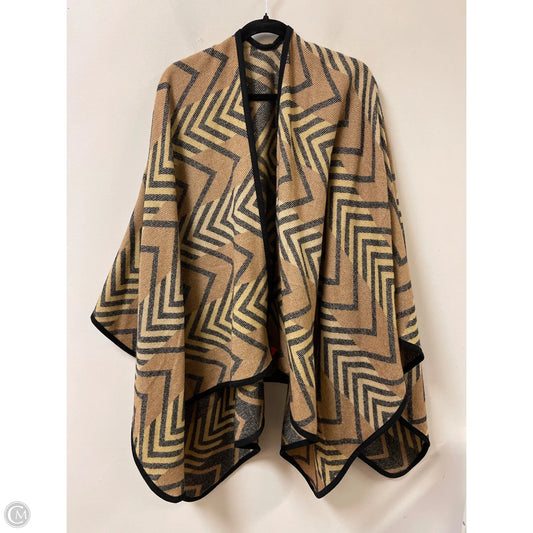 Shawl By Clothes Mentor In Brown, Size: Osfm