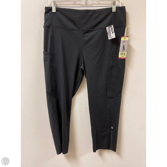 Athletic Leggings By Tangerine In Black, Size: Xl