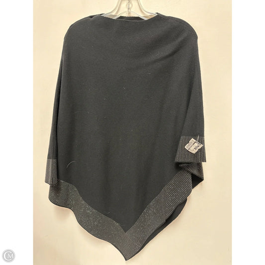 Shawl By Clothes Mentor In Black, Size: Osfm