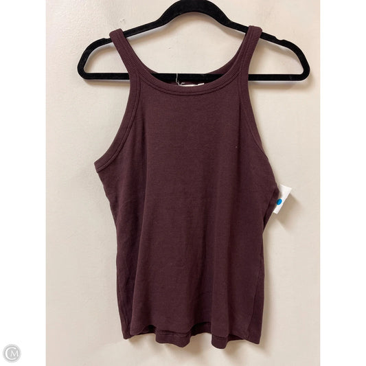 Top Sleeveless Basic By H&m In Purple, Size: Xl