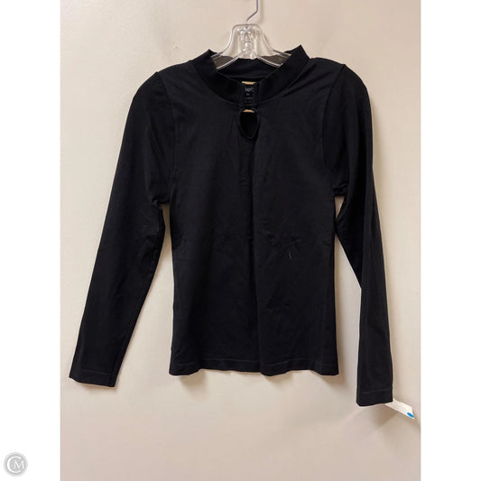 Athletic Top Long Sleeve Crewneck By Clothes Mentor In Black, Size: L