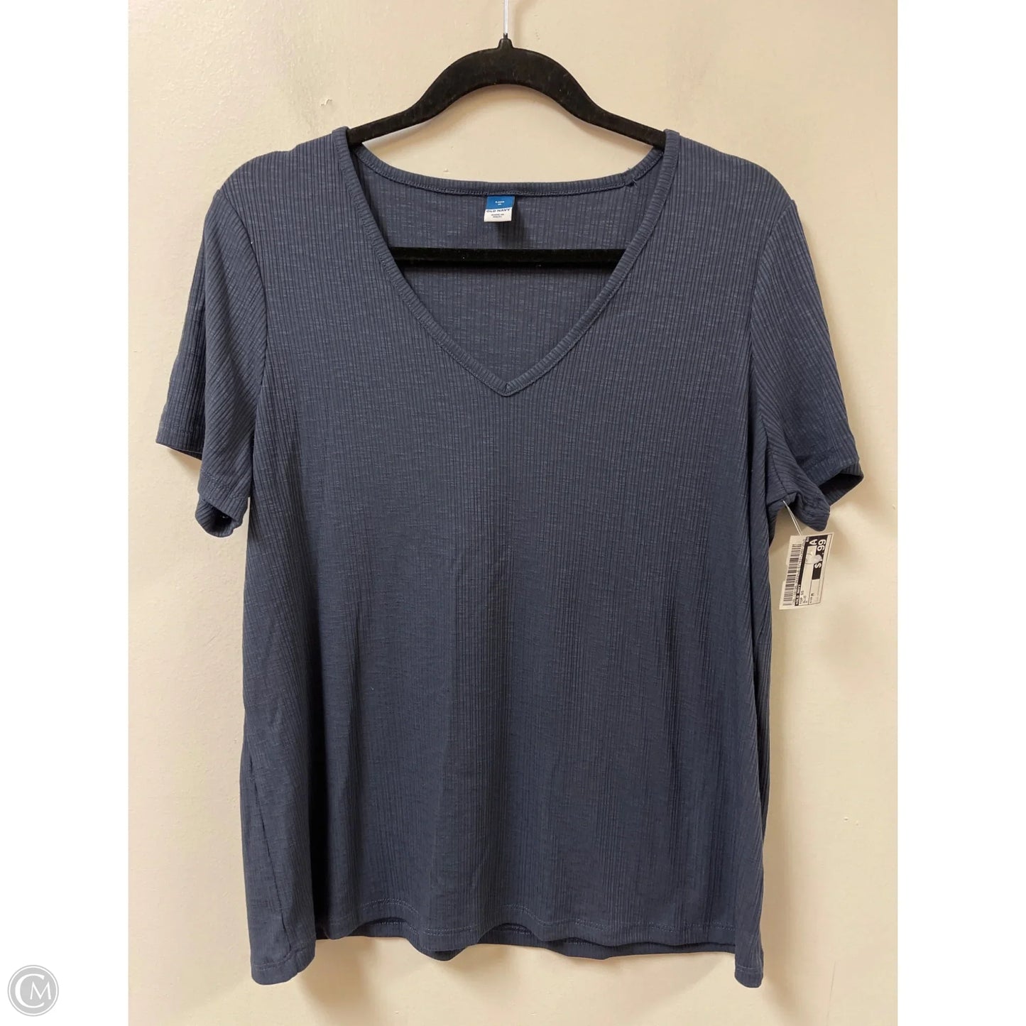 Top Short Sleeve By Old Navy In Blue, Size: M
