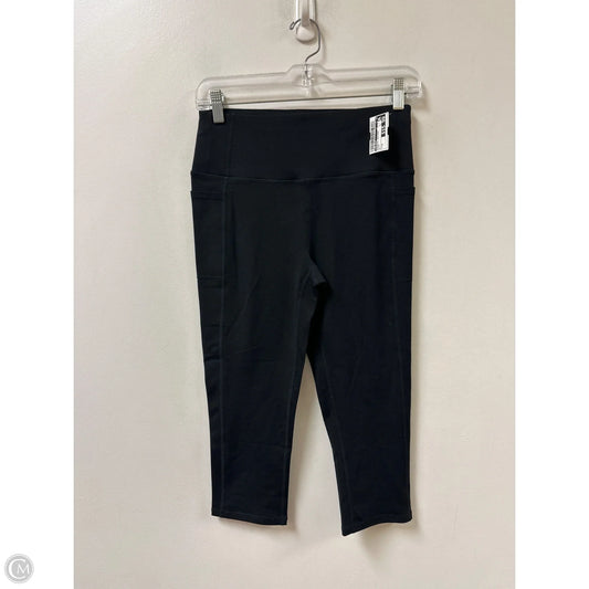 Athletic Leggings By Skechers In Black, Size: M