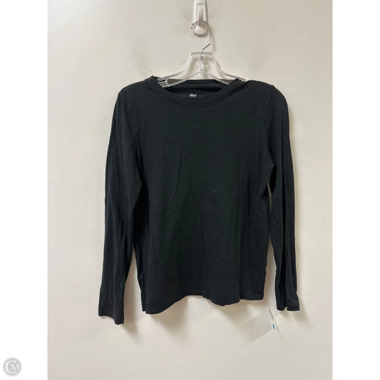 Top Long Sleeve By Dip In Black, Size: Xs