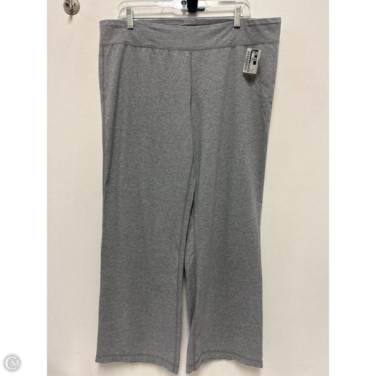 Athletic Leggings By Danskin Now In Grey, Size: Xl