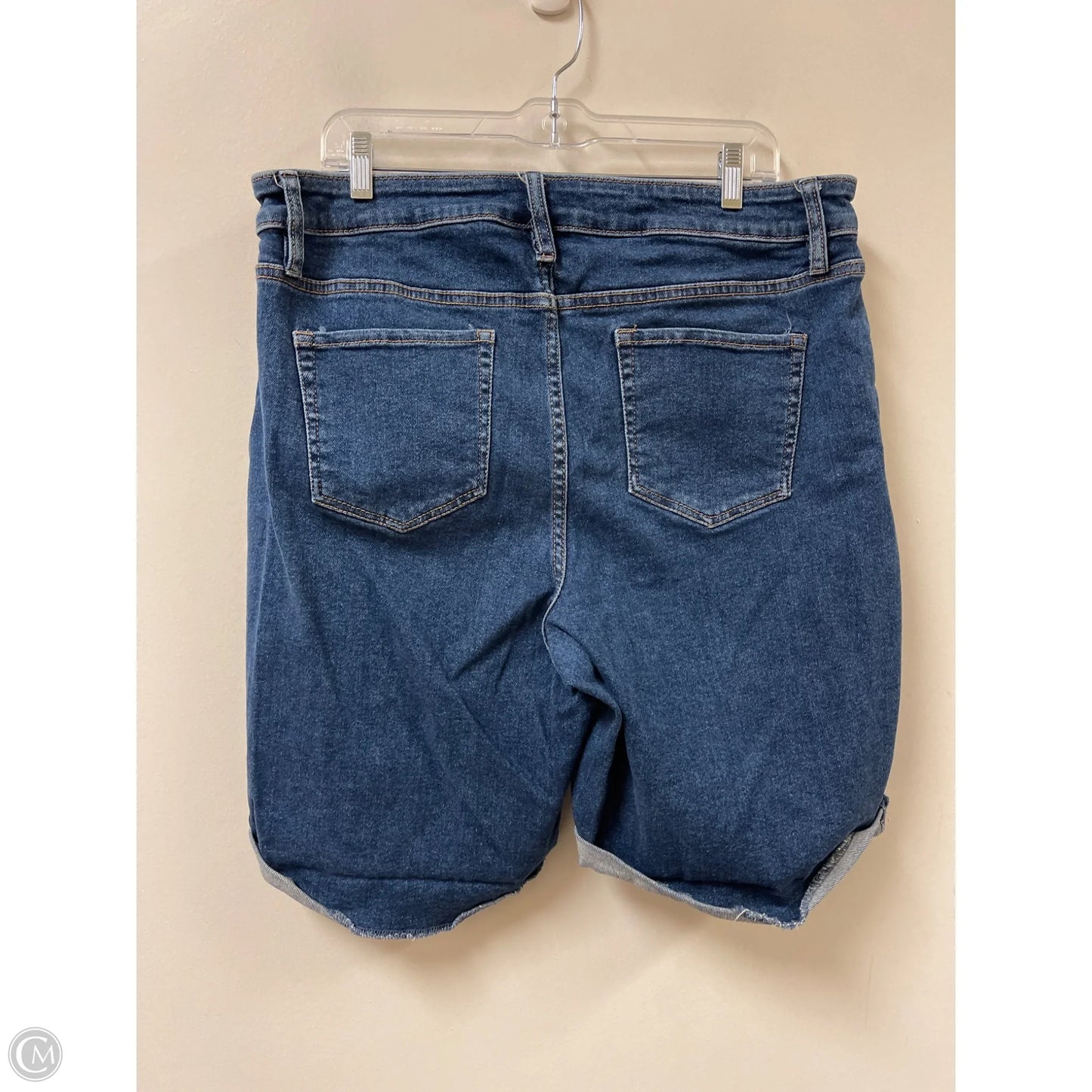 Shorts By Ava & Viv In Blue, Size: 16
