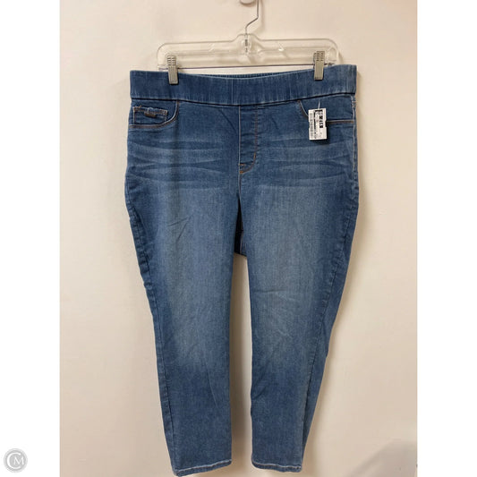 Jeans Jeggings By Nine West In Blue, Size: 16