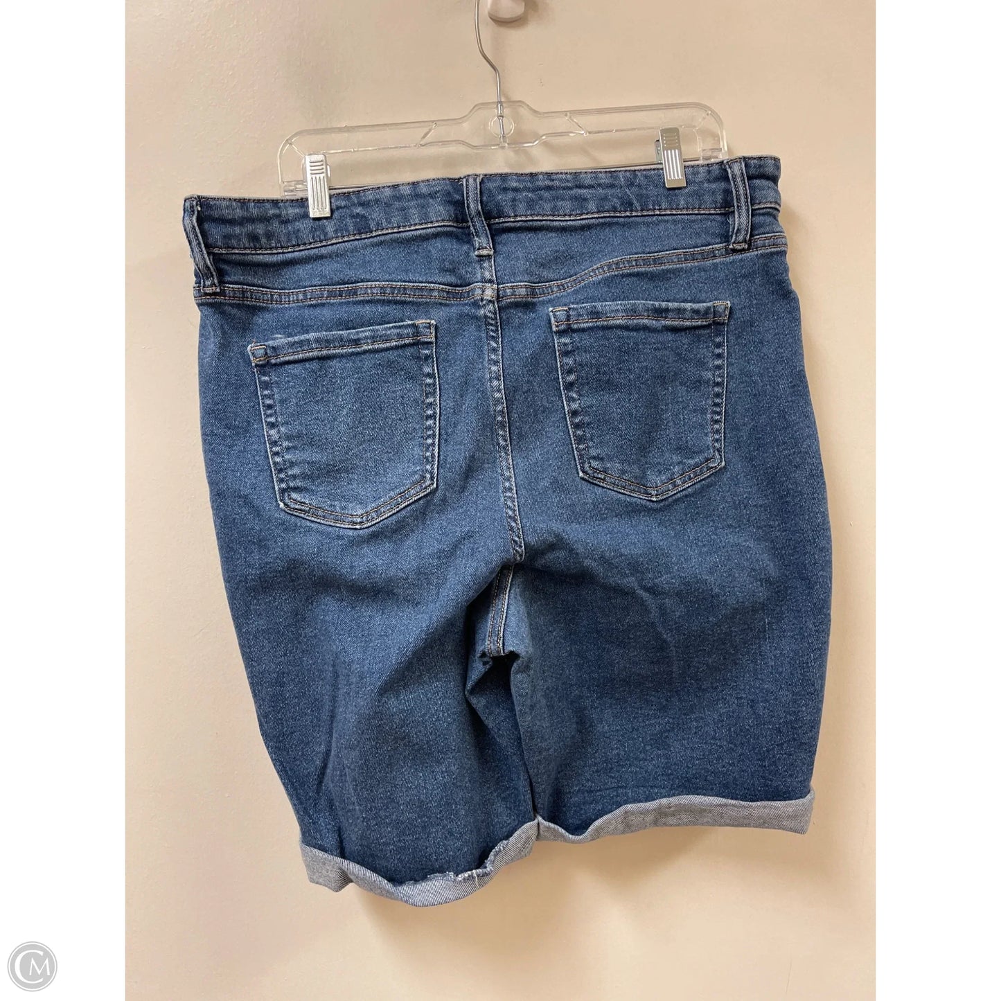 Shorts By Ava & Viv In Blue, Size: 16