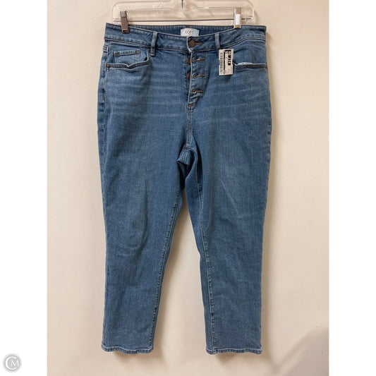 Jeans Skinny By Loft In Blue, Size: 10
