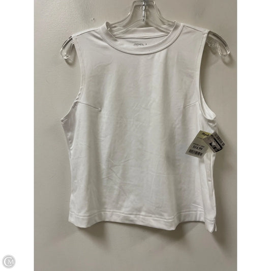 Athletic Tank Top By Jockey In White, Size: S