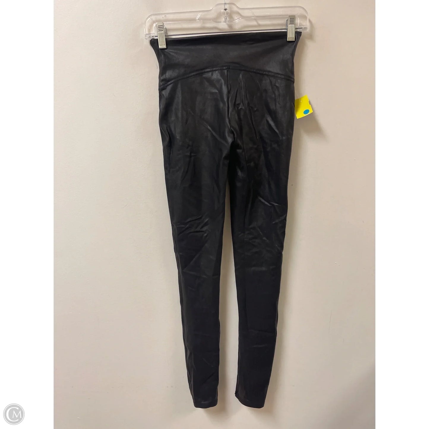 Athletic Leggings By Spanx In Black, Size: S