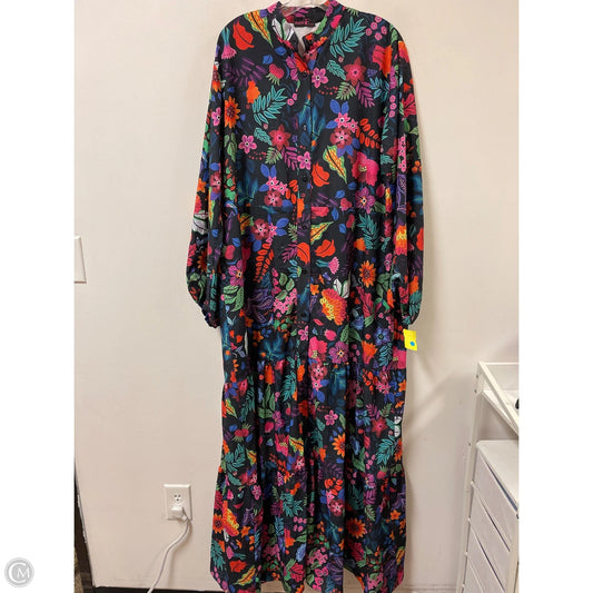 Dress Casual Maxi By Clothes Mentor In Black, Size: 2x