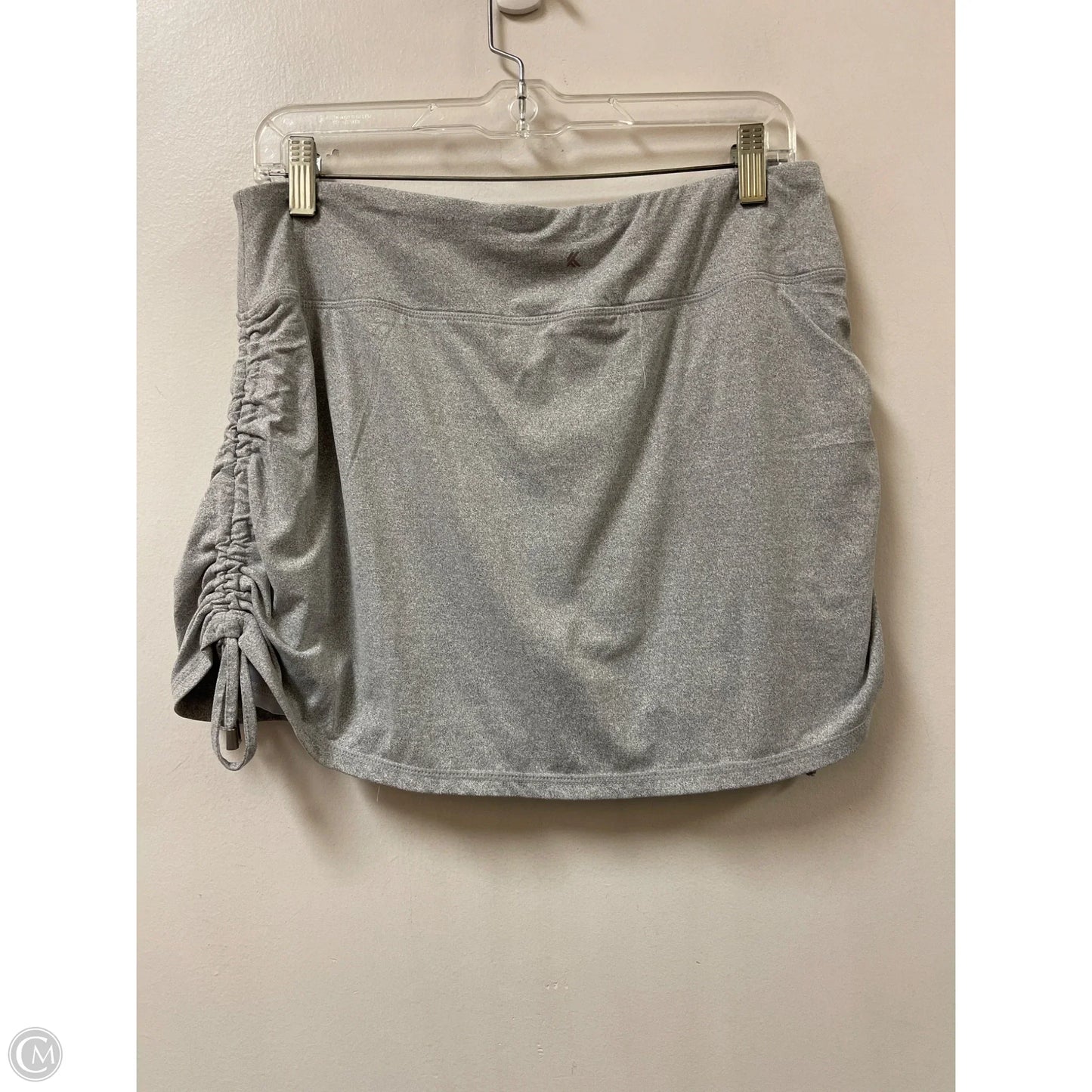 Athletic Skort By Kyodan In Grey, Size: L