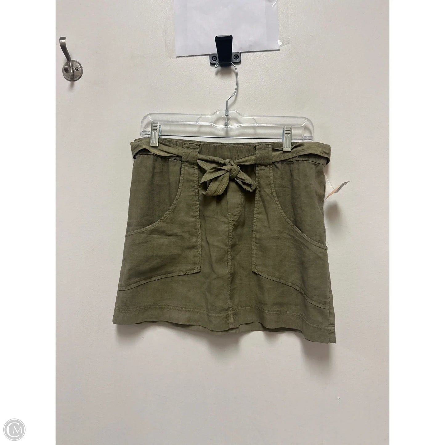 Skirt Mini & Short By Cloth & Stone In Green, Size: S
