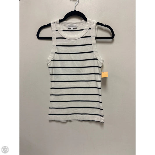 Top Sleeveless By Clothes Mentor In White, Size: S