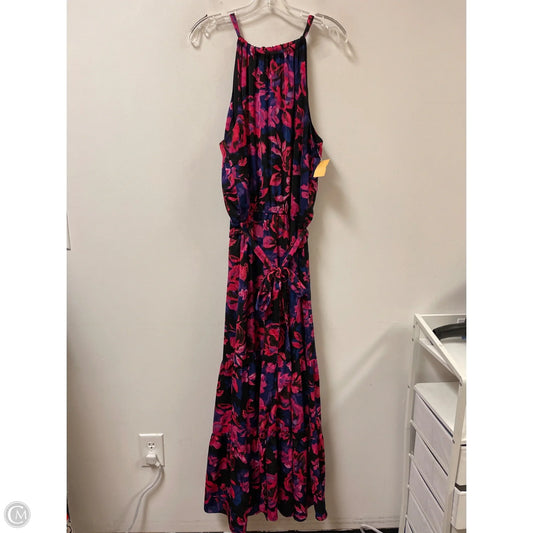 Dress Casual Maxi By City Chic In Blue & Pink, Size: 3x
