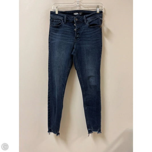 Jeans Skinny By Old Navy In Blue, Size: 4