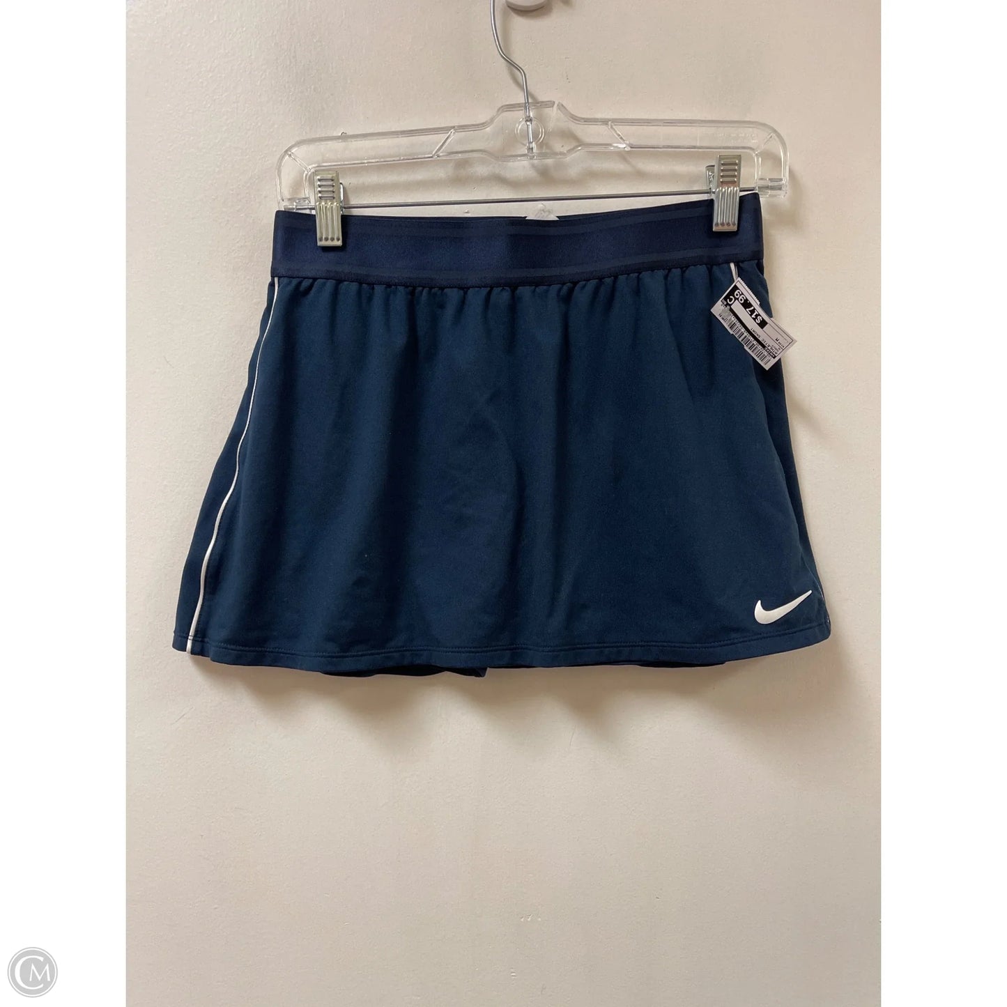 Athletic Skort By Nike In Navy, Size: M